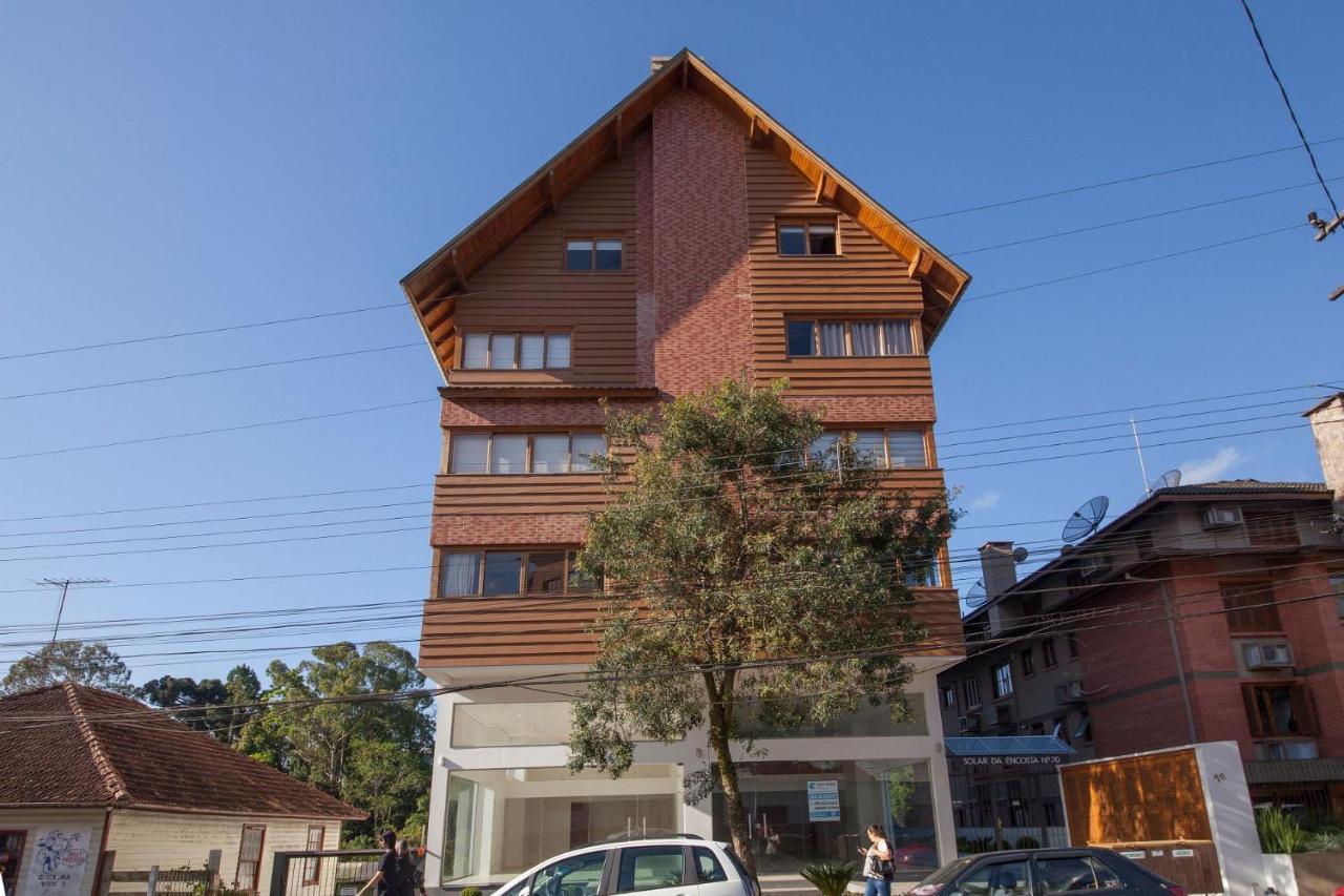 400 Metros, Rua Coberta - Centro - Solar Da Encosta Lejlighed Gramado Eksteriør billede